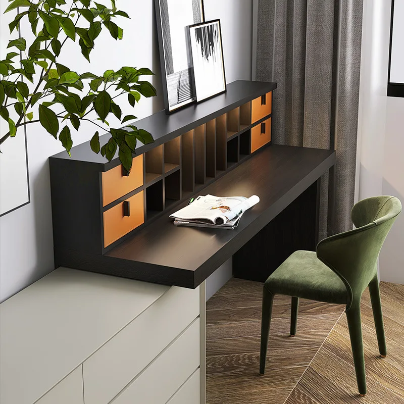 Italian minimalist bedroom dresser storage chest cabinet integrated solid wood modern light luxury leather retractable desk
Italian minimalist bedroom dresser storage chest cabinet integrated solid wood modern light luxury leather retractable desk