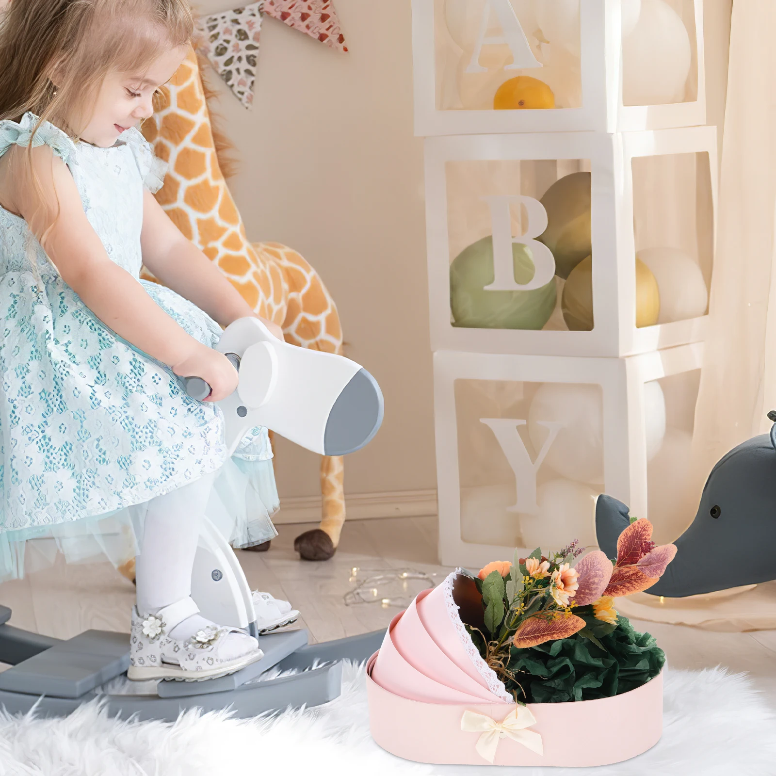 Moonlight Gift Box For Newborn Flower Packing Box Flower Bouquet Packaging Baby Shower Wedding Party Decor
Moonlight Gift Box For Newborn Flower Packing Box Flower Bouquet Packaging Baby Shower Wedding Party Decor