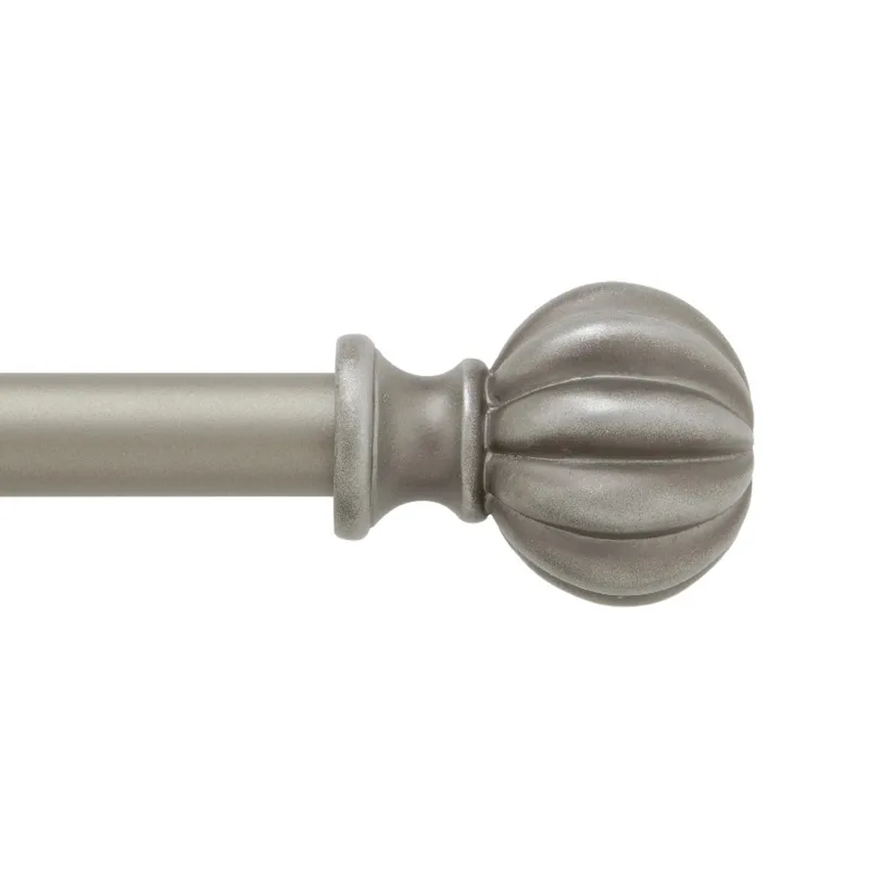 Rachel 5/8" Стандартный декоративный карниз для окон, 48-86", итальянский оловянный стержень
Rachel 5/8" Стандартный декоративный карниз для окон, 48-86", итальянский оловянный стержень