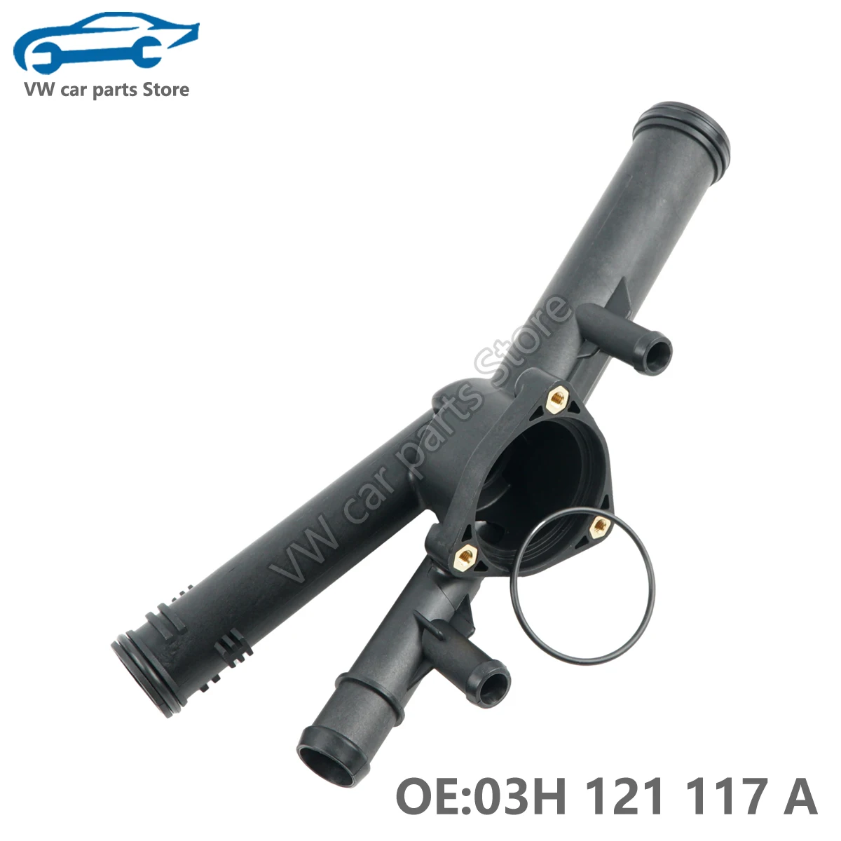 Thermostat Housing 03H121117A/B For VW Passat CC Magotan 3.0 Audi Q7 Touareg 3.6 Cayenne 3.6 Engine Cooling Thermostat Assembly
Thermostat Housing 03H121117A/B For VW Passat CC Magotan 3.0 Audi Q7 Touareg 3.6 Cayenne 3.6 Engine Cooling Thermostat Assembly