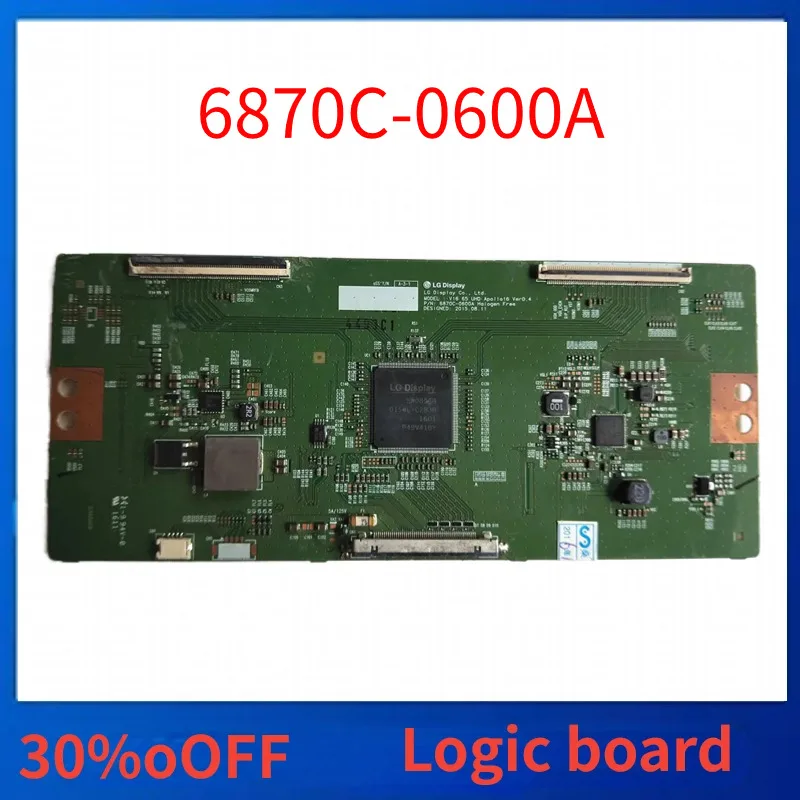 Оригинальная материнская плата V16 65 UHD 6870C-0600A, 65-дюймовая специальная плата Tcon
Оригинальная материнская плата V16 65 UHD 6870C-0600A, 65-дюймовая специальная плата Tcon