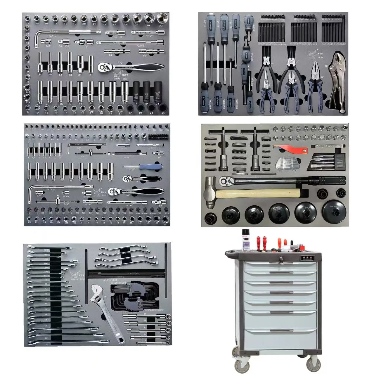 New 386Pcs vehicle maintenance tools, including basic equipment for tool car maintenance
New 386Pcs vehicle maintenance tools, including basic equipment for tool car maintenance