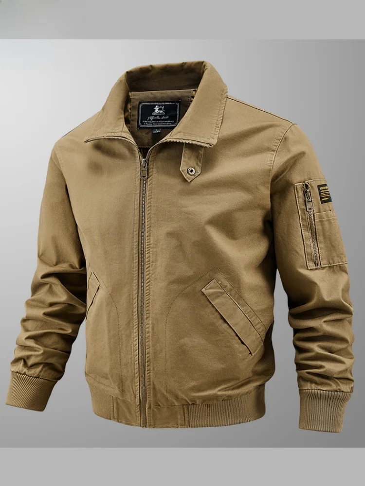 Paul Men's Cotton Jacket Autumn Winter Thickened Warm Windproof Outerwear Casual Fashion Standard Fit Polyester Fiber Coat
Paul Men's Cotton Jacket Autumn Winter Thickened Warm Windproof Outerwear Casual Fashion Standard Fit Polyester Fiber Coat