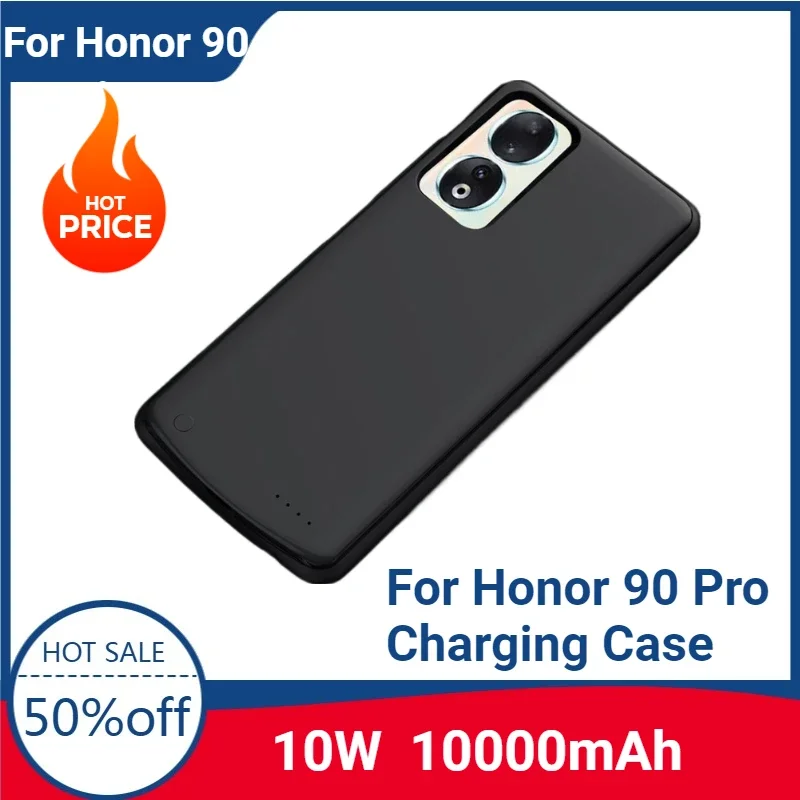 10000mAh Power Bank Cover For Honor 90 5G Battery Cases Portable Powerbank External Battery Cover For Honor 90 Pro Charging Case
10000mAh Power Bank Cover For Honor 90 5G Battery Cases Portable Powerbank External Battery Cover For Honor 90 Pro Charging Case