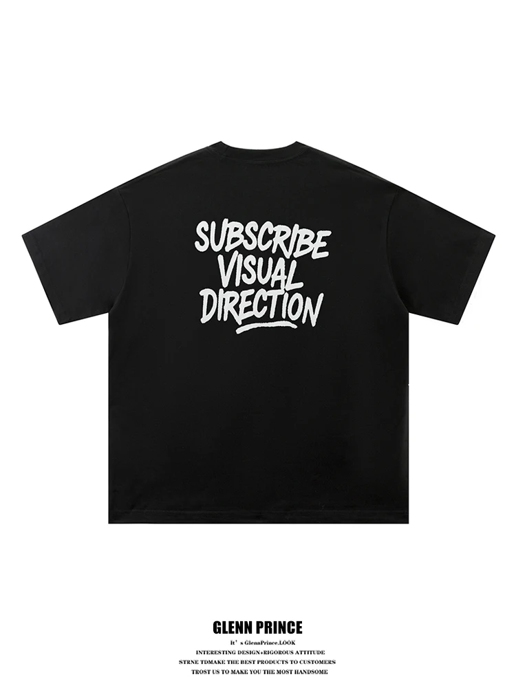 American Style Cotton Printed T-Shirt Men's Summer Breathable Loose Fit Short Sleeve round Neck Casual Top for Teens
American Style Cotton Printed T-Shirt Men's Summer Breathable Loose Fit Short Sleeve round Neck Casual Top for Teens