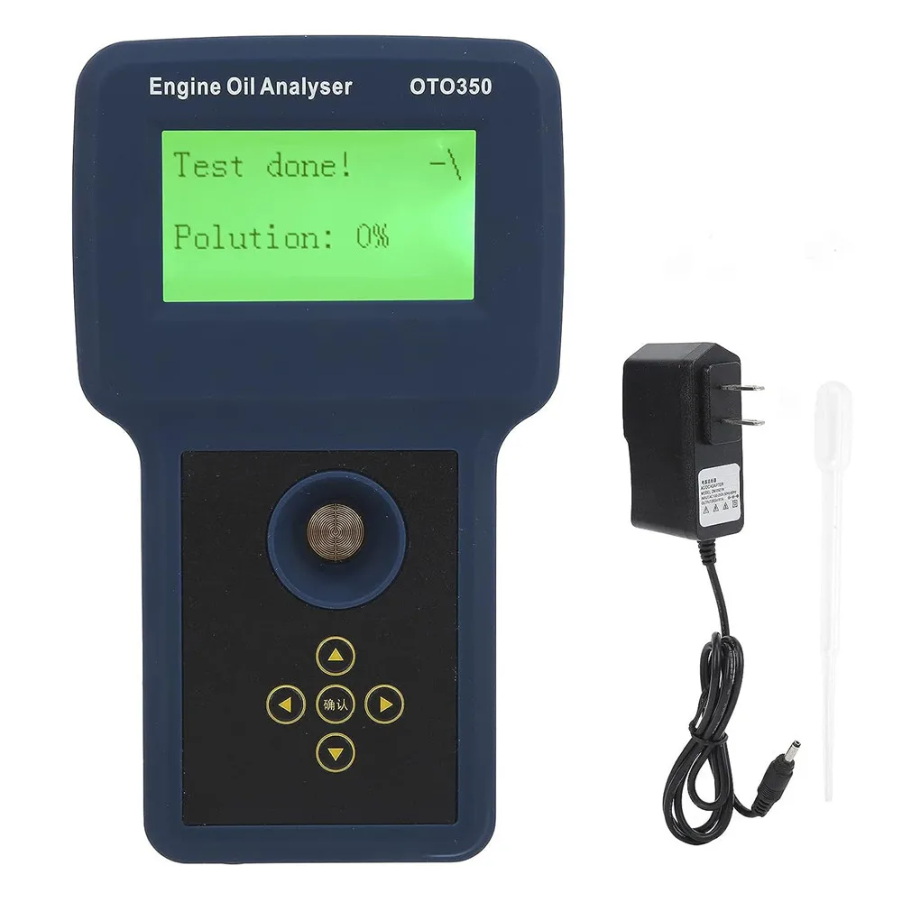 New! Engine Oil Analyzer OTO350 Motor Oil Tester For Synthetic Standard Motor Oils Work With All Diesel Or Gas Engines
New! Engine Oil Analyzer OTO350 Motor Oil Tester For Synthetic Standard Motor Oils Work With All Diesel Or Gas Engines