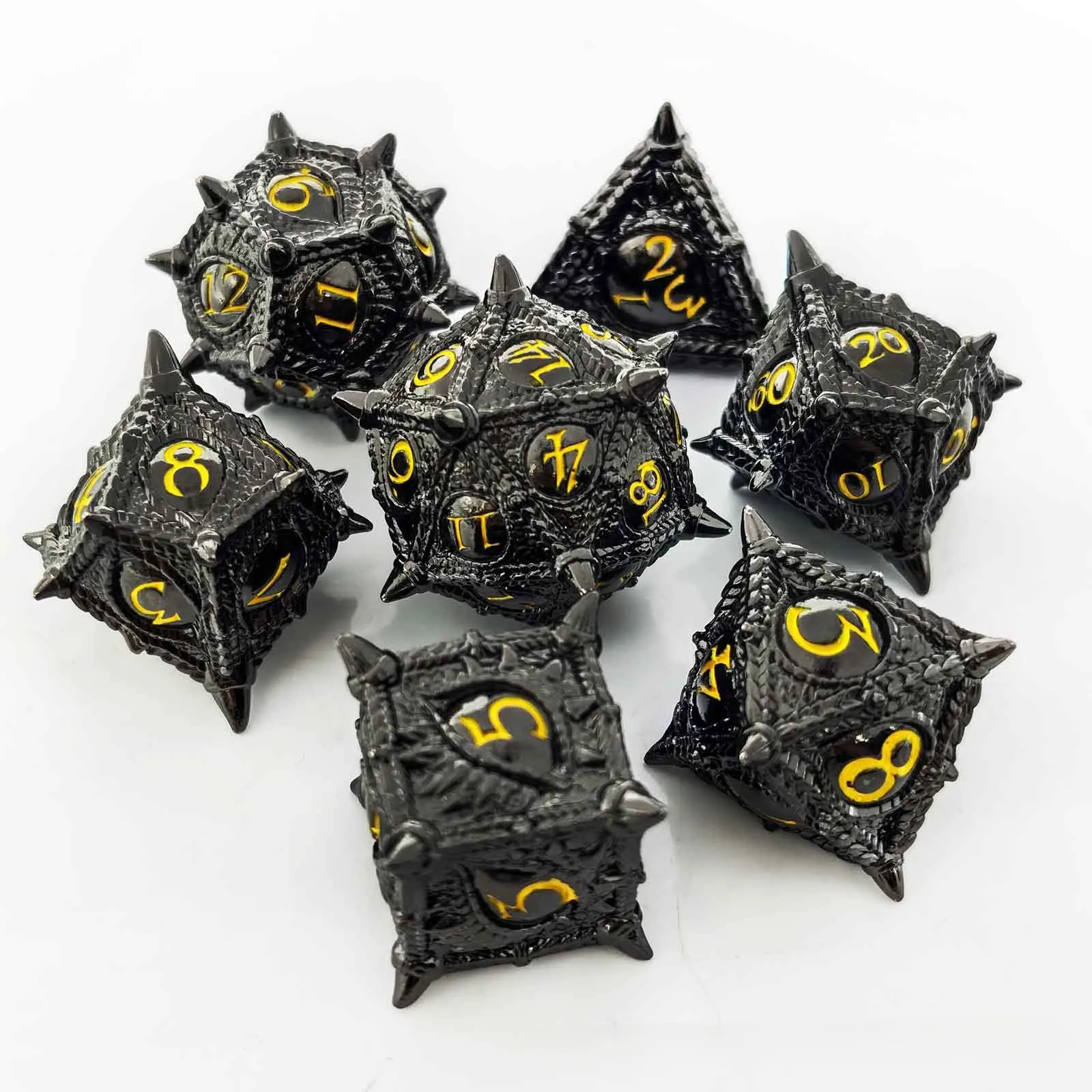 DND Metal Dice Longan Metal Dice Set Dragon Dice DND RPG Polyhedral Metal Dice Set
DND Metal Dice Longan Metal Dice Set Dragon Dice DND RPG Polyhedral Metal Dice Set
