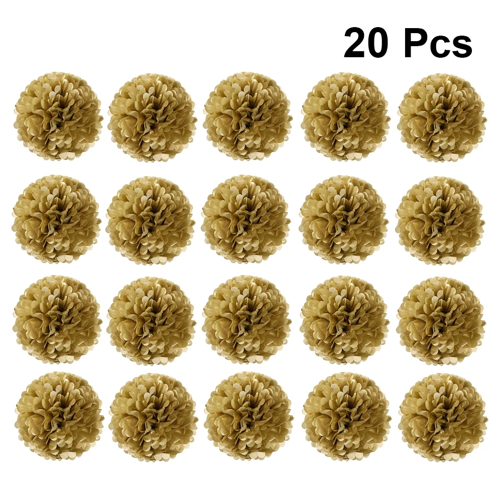 20 pcs Paper Flower Balls Reusable Decorations Tissue Pom Poms Wedding Party Baby Shower Nursery Decor Hanging Set
20 pcs Paper Flower Balls Reusable Decorations Tissue Pom Poms Wedding Party Baby Shower Nursery Decor Hanging Set