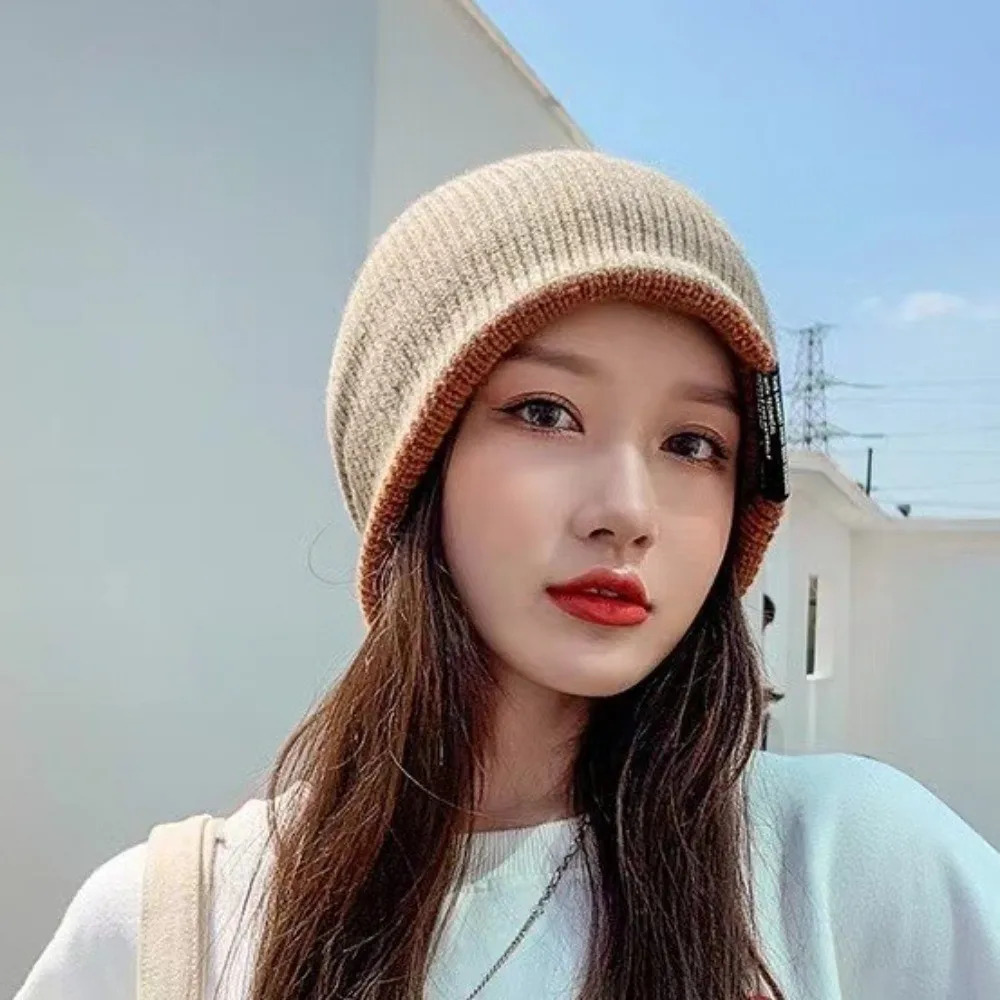 Comfortable Korean Style Knitted Hat Thickened Soft Double-faced Hat Breathable Polyester Warm Cold Hat Autumn
Comfortable Korean Style Knitted Hat Thickened Soft Double-faced Hat Breathable Polyester Warm Cold Hat Autumn