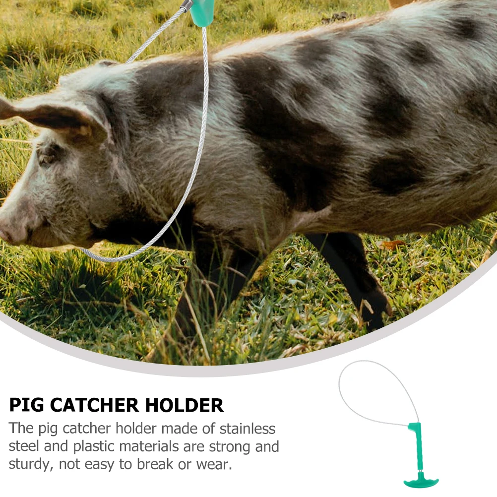 Adjustable Stainless Steel Pig Holder Farm Animal Stabilizer Tool Light Durable Ergonomic Handle Easy for Cattle
Adjustable Stainless Steel Pig Holder Farm Animal Stabilizer Tool Light Durable Ergonomic Handle Easy for Cattle