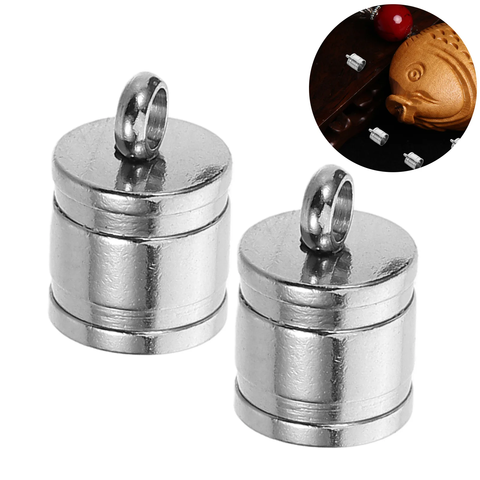 20Pcs Stainless Steel Cord End Caps Jewelry Making Bead Caps Tassel Cord Fasteners Necklace Bracelet Findings Necklace Parts 
20Pcs Stainless Steel Cord End Caps Jewelry Making Bead Caps Tassel Cord Fasteners Necklace Bracelet Findings Necklace Parts