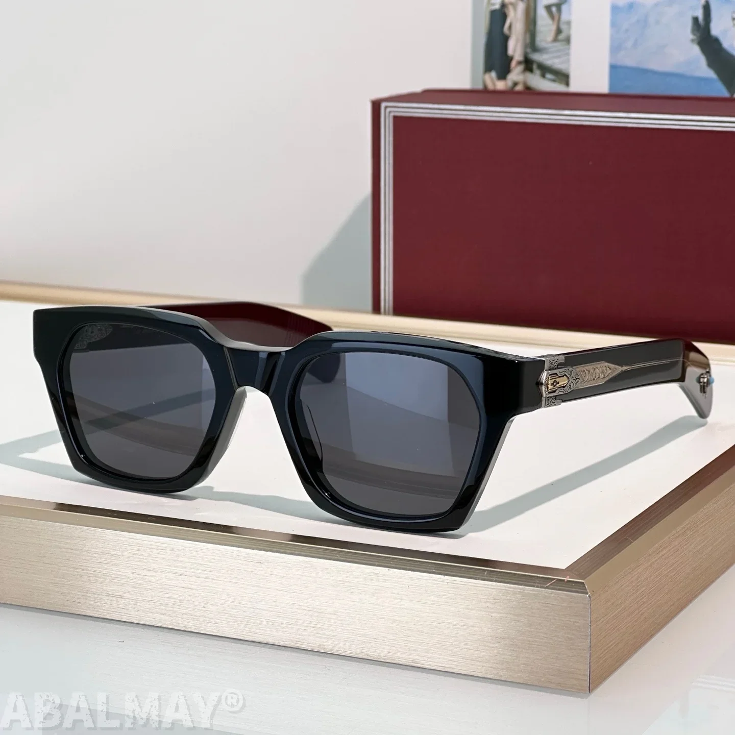JM STERETT Top Quality Mens Sunglasses for Women Designer Sunglasses Frame Retro Trend Luxury Acetate Titanium UV400 with box
JM STERETT Top Quality Mens Sunglasses for Women Designer Sunglasses Frame Retro Trend Luxury Acetate Titanium UV400 with box