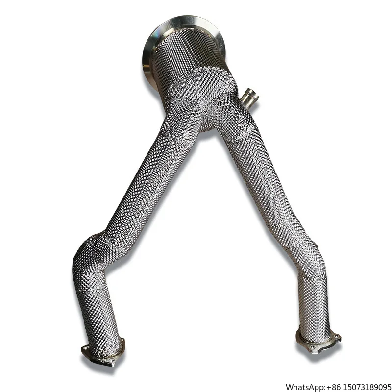 35.High Performance Stainless Steel High-Flow Front Pipe With Catalytic Converter for A6/A7 EA839
35.High Performance Stainless Steel High-Flow Front Pipe With Catalytic Converter for A6/A7 EA839