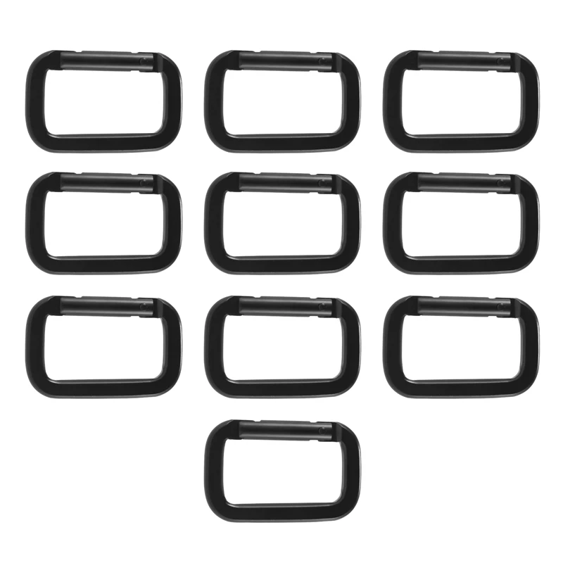 AA79 New Mountaineering Button D Shape Spring Buckle Multifunctional Square Carabiner Aluminum Backpack Buckle Hiking Key Ring
AA79 New Mountaineering Button D Shape Spring Buckle Multifunctional Square Carabiner Aluminum Backpack Buckle Hiking Key Ring