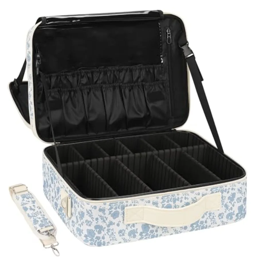 Makeup Bag Floral Cosmetic Bag for Women Professional Travel Train Case Portable Makeup Artist Bag Make Up Storage Organizer Bo
Makeup Bag Floral Cosmetic Bag for Women Professional Travel Train Case Portable Makeup Artist Bag Make Up Storage Organizer Bo