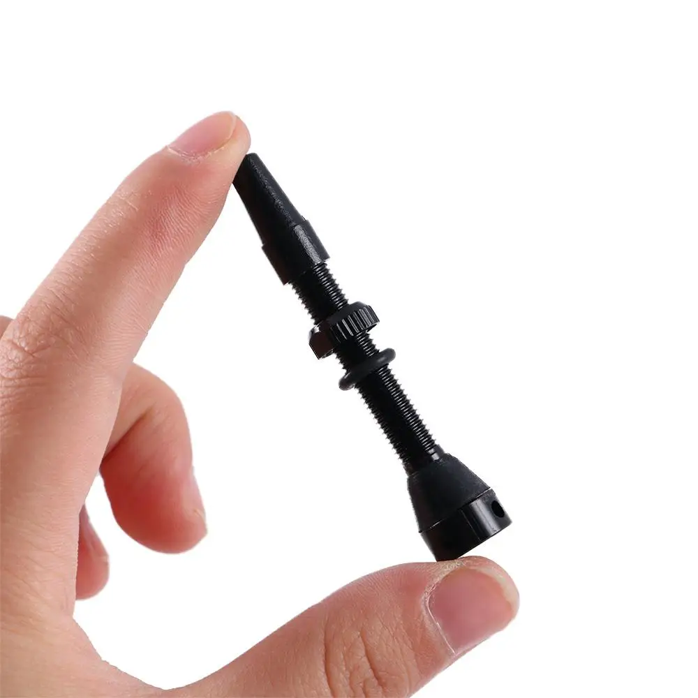Durable 44mm Metal Vacuum Nozzle Black Tubeless Air Valve for Road Bike MTB Valve Stem Cycling Accessories
Durable 44mm Metal Vacuum Nozzle Black Tubeless Air Valve for Road Bike MTB Valve Stem Cycling Accessories