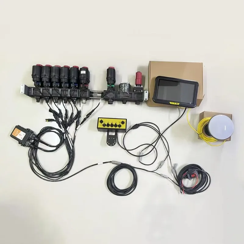 Variable Rate Spraying Flow Control System For Tractor-Mounted Sprayers