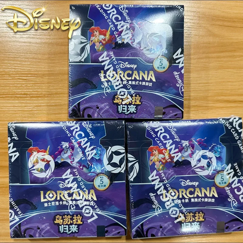 Genuine Disney Card New Lorcana Ursula Has Returned Vol.4 Chinese Version Collectible Card Anime Character Peripheral Card Gift
Genuine Disney Card New Lorcana Ursula Has Returned Vol.4 Chinese Version Collectible Card Anime Character Peripheral Card Gift