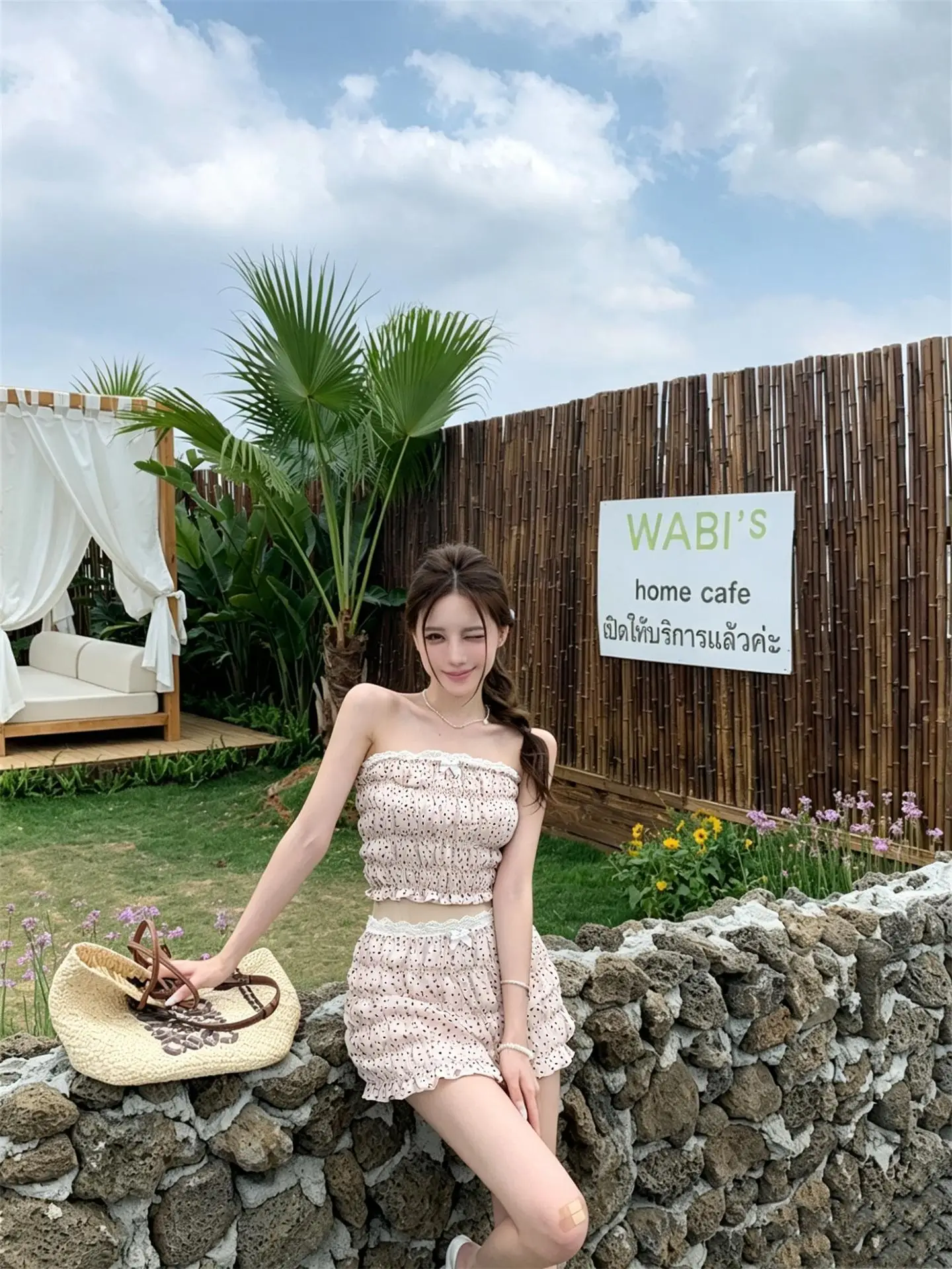 Sweet And Spicy Girl Wave Point Set Women's Summer 2026 New Folded Tube Top Skirt Half Skirt Two Piece Set Fashionable Ensemble
Sweet And Spicy Girl Wave Point Set Women's Summer 2026 New Folded Tube Top Skirt Half Skirt Two Piece Set Fashionable Ensemble