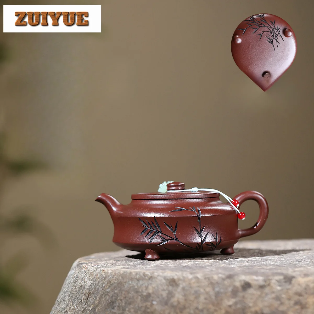 300ml Vintage Yixing Purple Clay Teapots Handmade Tripodia Pot Raw Ore Di Chao Qing Mud Tea Making Kettle Chinese Zisha Tea Set
300ml Vintage Yixing Purple Clay Teapots Handmade Tripodia Pot Raw Ore Di Chao Qing Mud Tea Making Kettle Chinese Zisha Tea Set