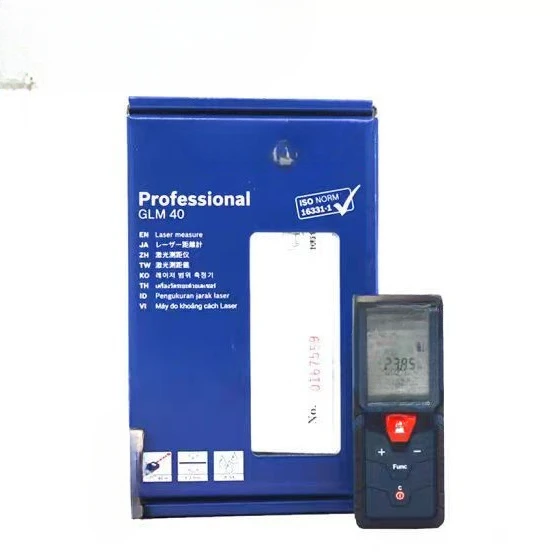 Range finder Laser electronic ruler Infrared handheld measuring room ruler GLM 40
Range finder Laser electronic ruler Infrared handheld measuring room ruler GLM 40