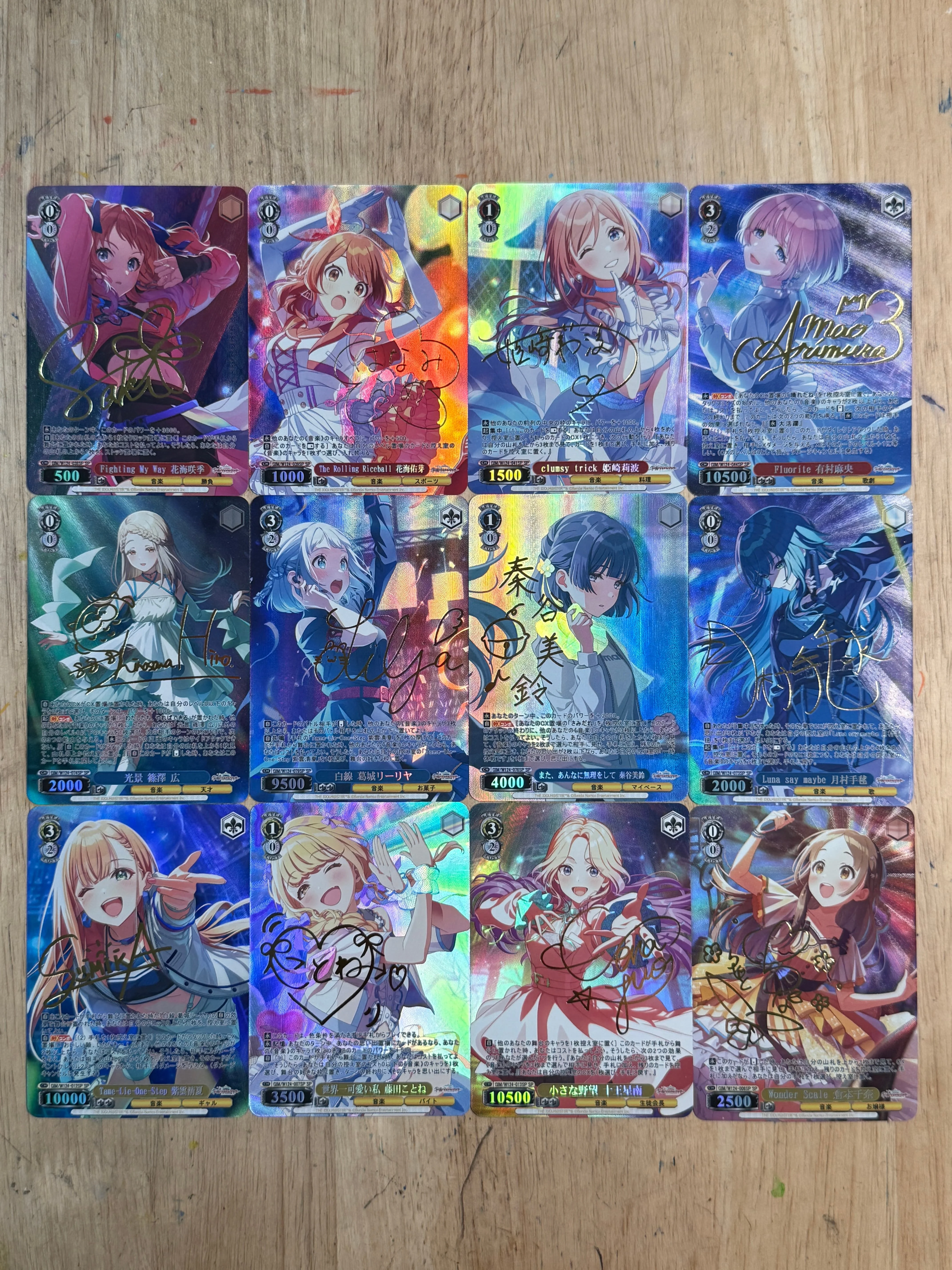12 шт./компл. THE IDOLM @ STER Diy Self Control Collect Signature Trading флэш-карта аниме мультфильм подарок
12 шт./компл. THE IDOLM @ STER Diy Self Control Collect Signature Trading флэш-карта аниме мультфильм подарок