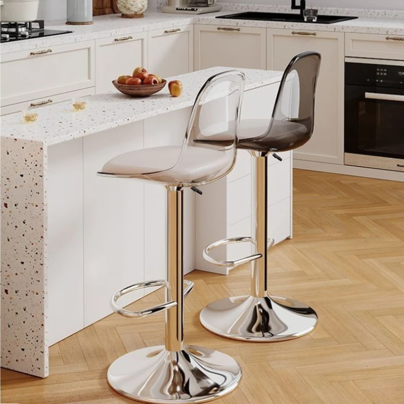 Adjustable Chair, Lightweight Luxury High Stool, Bar Stool, Home Bar High Stool, Cash Register, New Front Desk Backrest Stools
Adjustable Chair, Lightweight Luxury High Stool, Bar Stool, Home Bar High Stool, Cash Register, New Front Desk Backrest Stools