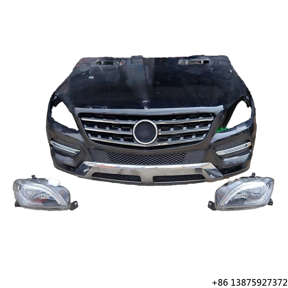 Автозапчасти для Mercedes-Benz M-класса W166 ML300 ML350 ML400: передний бампер, фары LED, решетка радиатора, капот
Автозапчасти для Mercedes-Benz M-класса W166 ML300 ML350 ML400: передний бампер, фары LED, решетка радиатора, капот