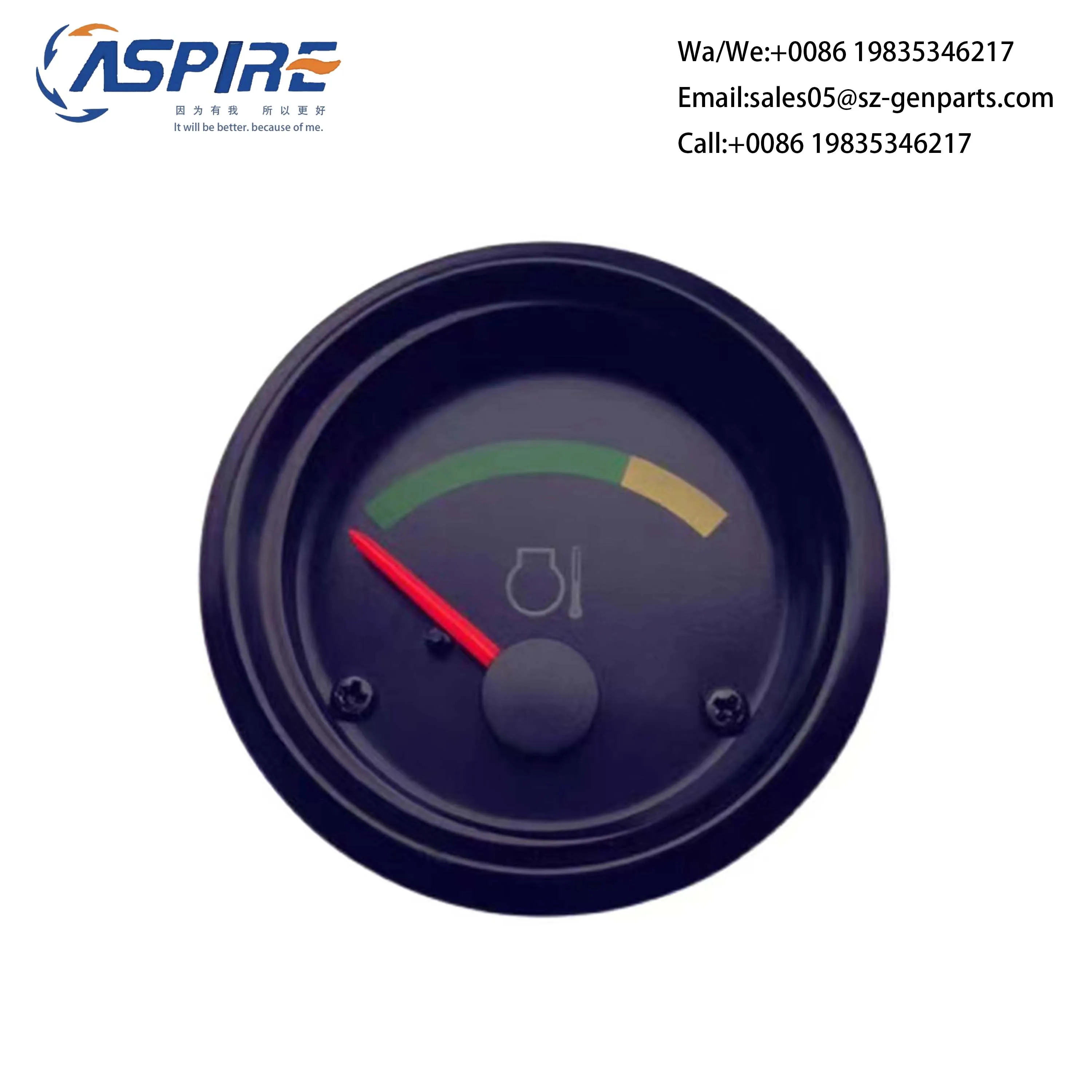 Suitable For VDO/PRICOL/DATCON Replacement Cylinder Temperature Gauge Engineering Agricultural Machinery Cylinder Temperature
Suitable For VDO/PRICOL/DATCON Replacement Cylinder Temperature Gauge Engineering Agricultural Machinery Cylinder Temperature