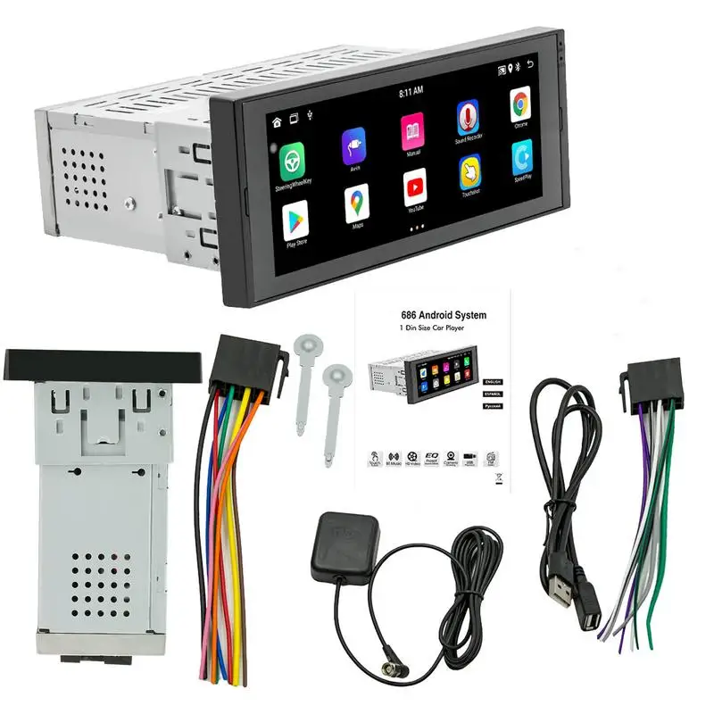 MP5 Player Wireless Car Radio MP5 Multimedia Player Single Din Portable FM Radio Multimedia Car Screen With 6.86 Inch LCD Touch
MP5 Player Wireless Car Radio MP5 Multimedia Player Single Din Portable FM Radio Multimedia Car Screen With 6.86 Inch LCD Touch