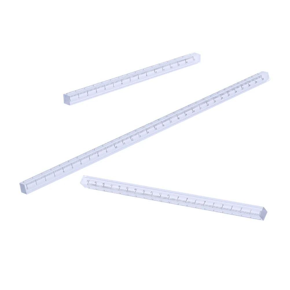 3pcs Transparent Ruler Set Acrylic Straight Rulers Measuring Tools Drawing Accessories Student School Supplies Math
3pcs Transparent Ruler Set Acrylic Straight Rulers Measuring Tools Drawing Accessories Student School Supplies Math