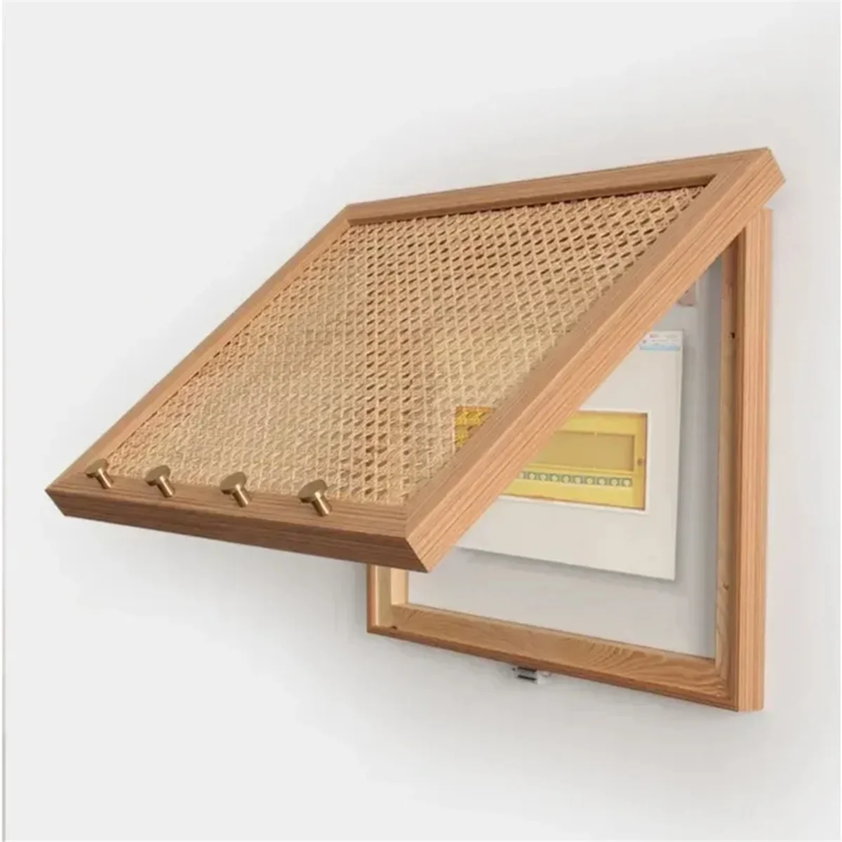 【Flash&Deal!】{Rattan Electric Meter Box Flip Design Wall Sticker Clothes Hook Power Switch Cover Home Decoration
【Flash&Deal!】{Rattan Electric Meter Box Flip Design Wall Sticker Clothes Hook Power Switch Cover Home Decoration
