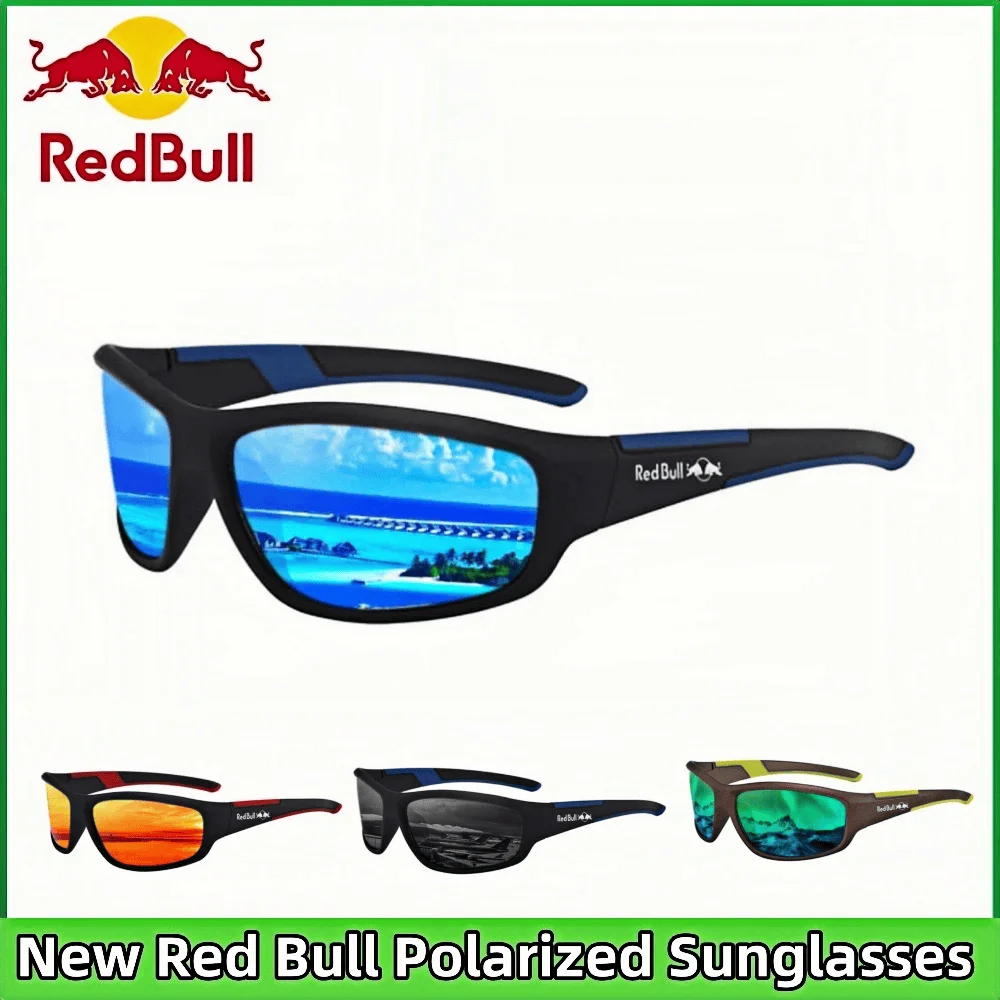 Новые поляризационные солнцезащитные очки для рыбалки Red Bull, мужские солнцезащитные очки для вождения, мужские солнцезащитные очки для пешего туризма, классические очки для верховой езды UV380
Новые поляризационные солнцезащитные очки для рыбалки Red Bull, мужские солнцезащитные очки для вождения, мужские солнцезащитные очки для пешего туризма, классические очки для верховой езды UV380