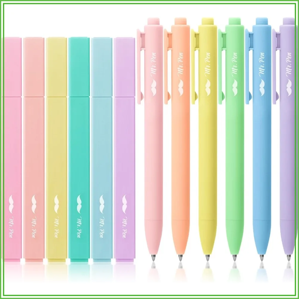 Pastel Highlighters & Gel Pens Set, 12 Pack | No Bleed, Fine Point 0.7mm, Fast Dry, Smear-Free for Bible Journaling & Planning
Pastel Highlighters & Gel Pens Set, 12 Pack | No Bleed, Fine Point 0.7mm, Fast Dry, Smear-Free for Bible Journaling & Planning