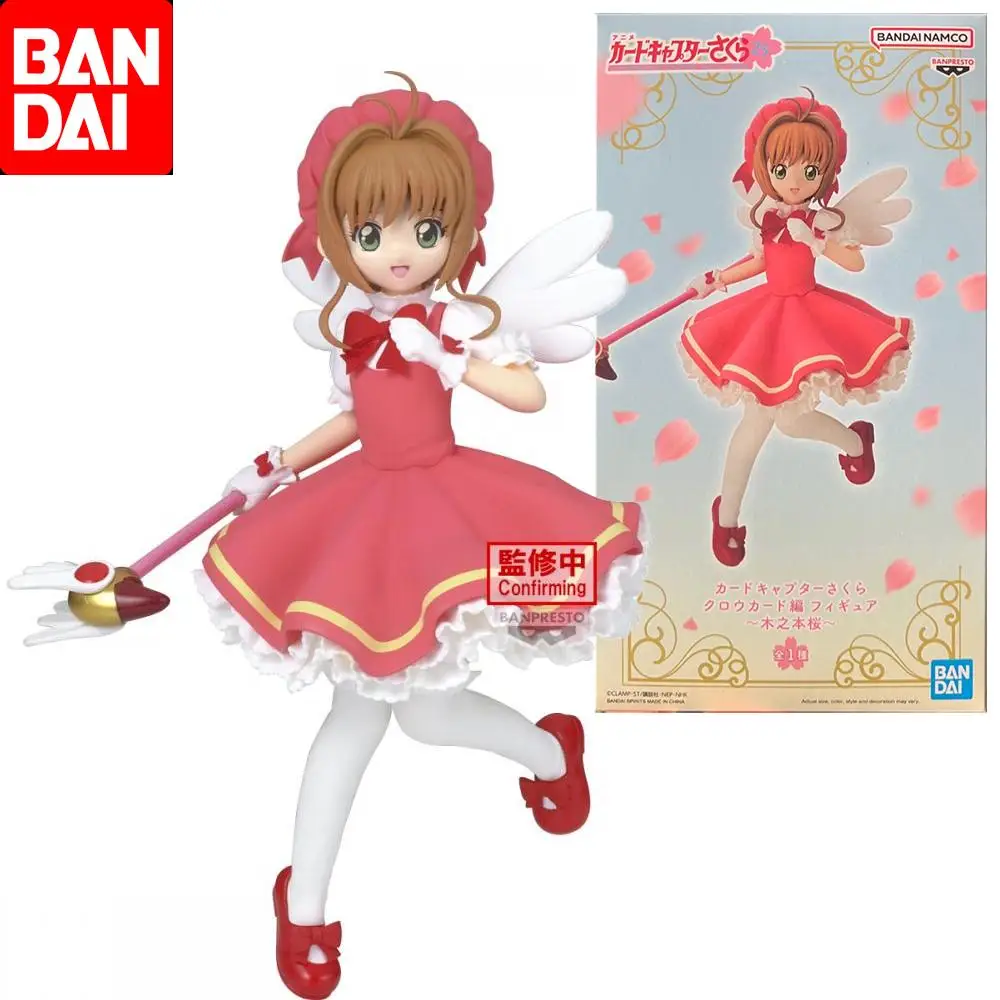 Bandai Original Cardcaptor Sakura Kinomoto Sakura Anime Action Figure Toys For Boys Girls Kids Children Birthday Gifts Model
Bandai Original Cardcaptor Sakura Kinomoto Sakura Anime Action Figure Toys For Boys Girls Kids Children Birthday Gifts Model