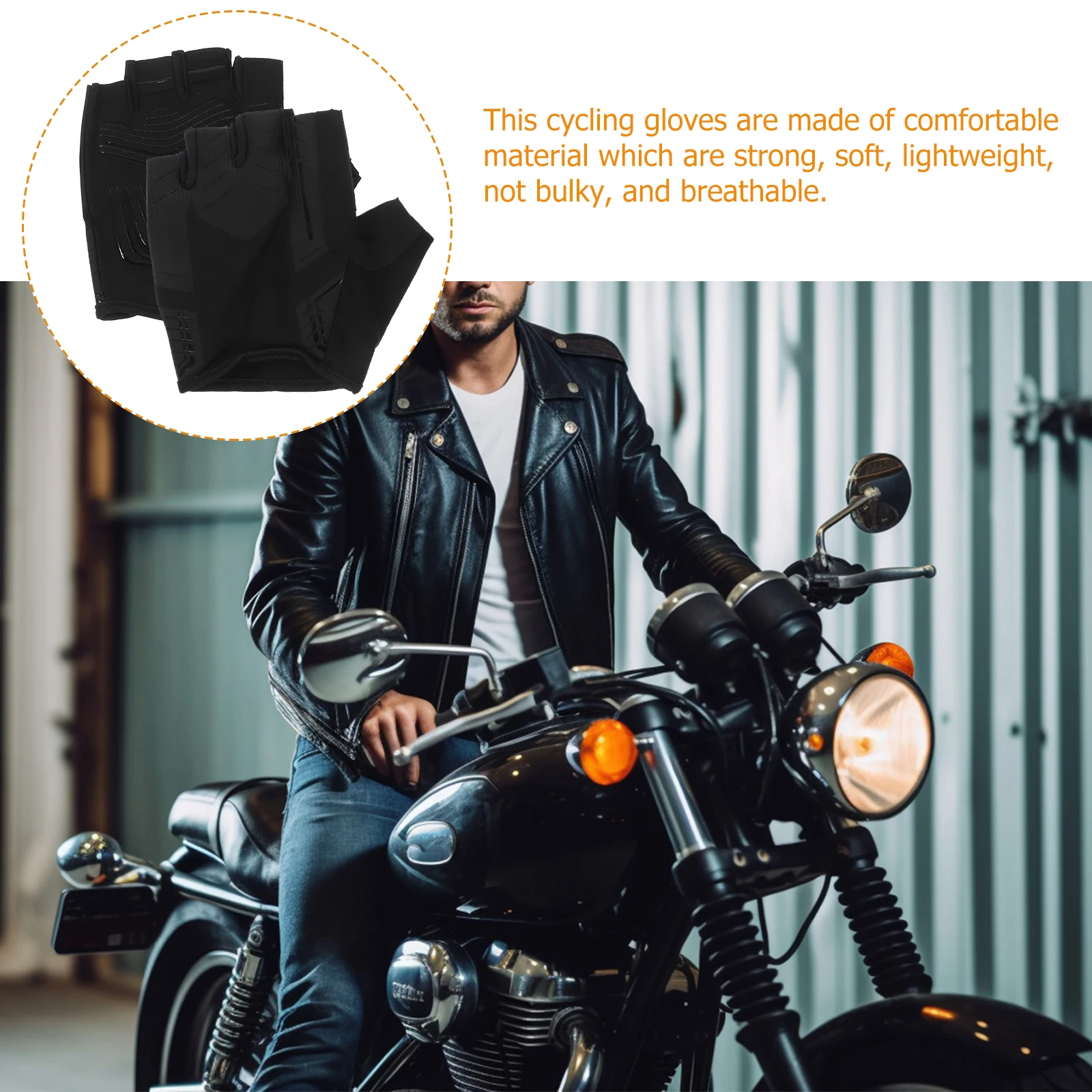 1Pair Summer Cycling Gloves Xxl Half Finger Bike Riding Gloves Breathable Sweat Absorbing Non Slip Wear Resistant for Outdoor
1Pair Summer Cycling Gloves Xxl Half Finger Bike Riding Gloves Breathable Sweat Absorbing Non Slip Wear Resistant for Outdoor