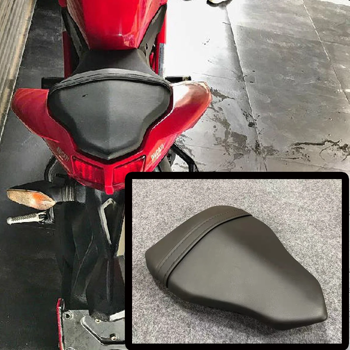 Superbike rear seat cushion rear seat bag rear seat passenger seat Fit For DUCATI street fighter 848 1098 1198 evo 2007-2013
Superbike rear seat cushion rear seat bag rear seat passenger seat Fit For DUCATI street fighter 848 1098 1198 evo 2007-2013