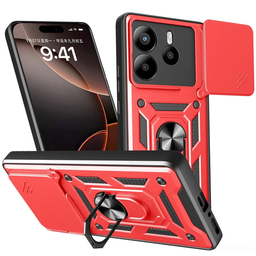 Camera protect case for Xiaomi Redmi Note 14 4G Note14 5G Redmi 14R 14C Redmi 13 Armor Hybrid Metal Ring Holder Back Cover
Camera protect case for Xiaomi Redmi Note 14 4G Note14 5G Redmi 14R 14C Redmi 13 Armor Hybrid Metal Ring Holder Back Cover