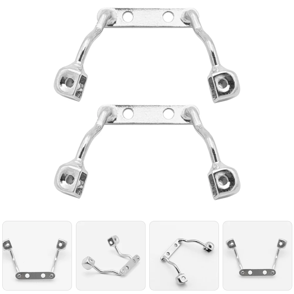 2 Pcs Accessories for Glasses Nose Pad Bracket Support Metal 130X120X025CM Silver Replaceable Child
2 Pcs Accessories for Glasses Nose Pad Bracket Support Metal 130X120X025CM Silver Replaceable Child