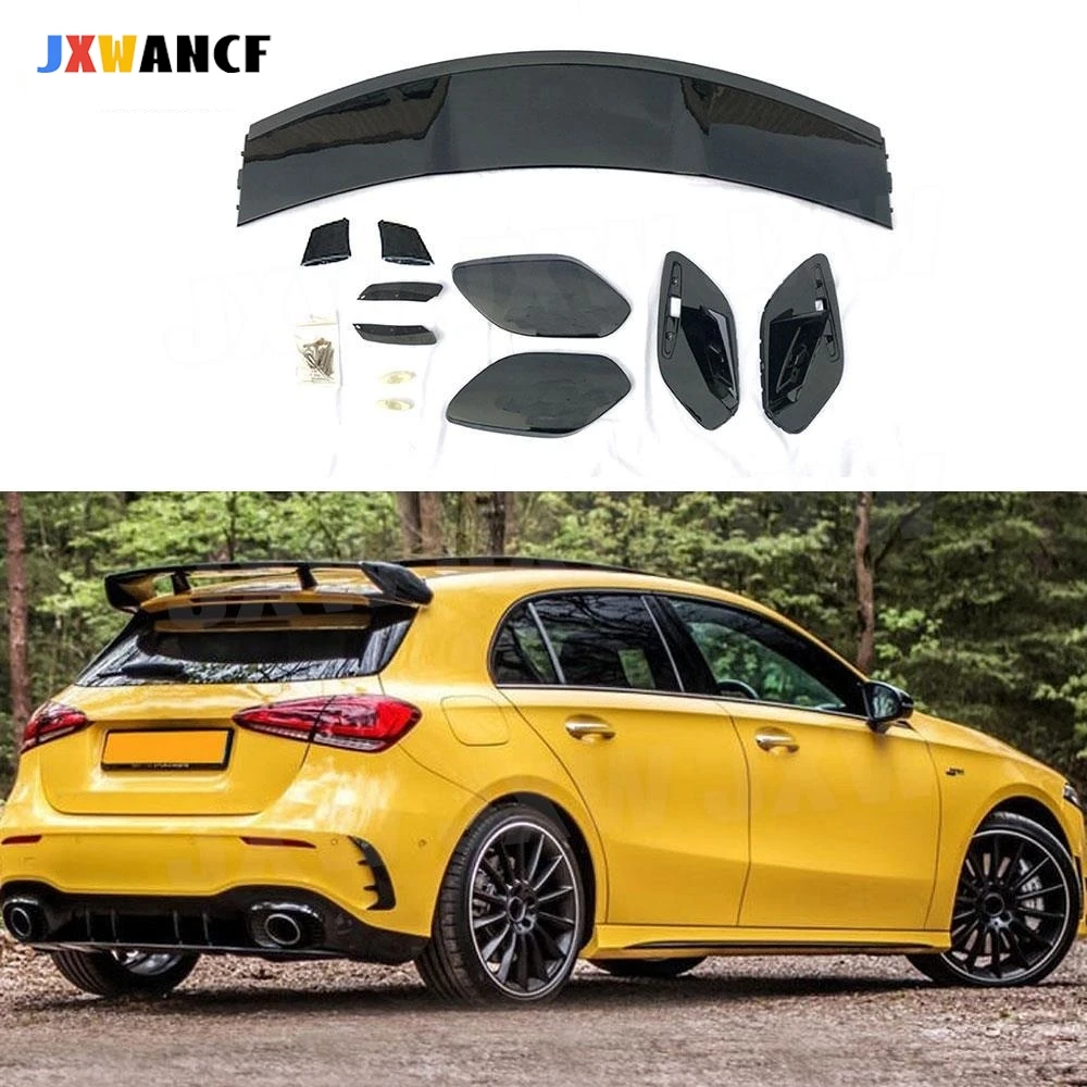 JXWANCF Carbon Fiber Rear Roof Spoiler For Benz A Class W177 A220 A250 A35 Hatchback Spoiler 2019 2020 ABS Rear Spoiler Wing
JXWANCF Carbon Fiber Rear Roof Spoiler For Benz A Class W177 A220 A250 A35 Hatchback Spoiler 2019 2020 ABS Rear Spoiler Wing