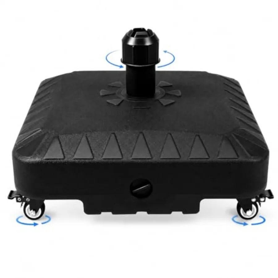 Umbrella Base with Wheels, Heavy Duty Patio Rolling Umbrella Base, Umbrella Stand Outdoor Base, Fillable Umbrella Base Holder f
Umbrella Base with Wheels, Heavy Duty Patio Rolling Umbrella Base, Umbrella Stand Outdoor Base, Fillable Umbrella Base Holder f
