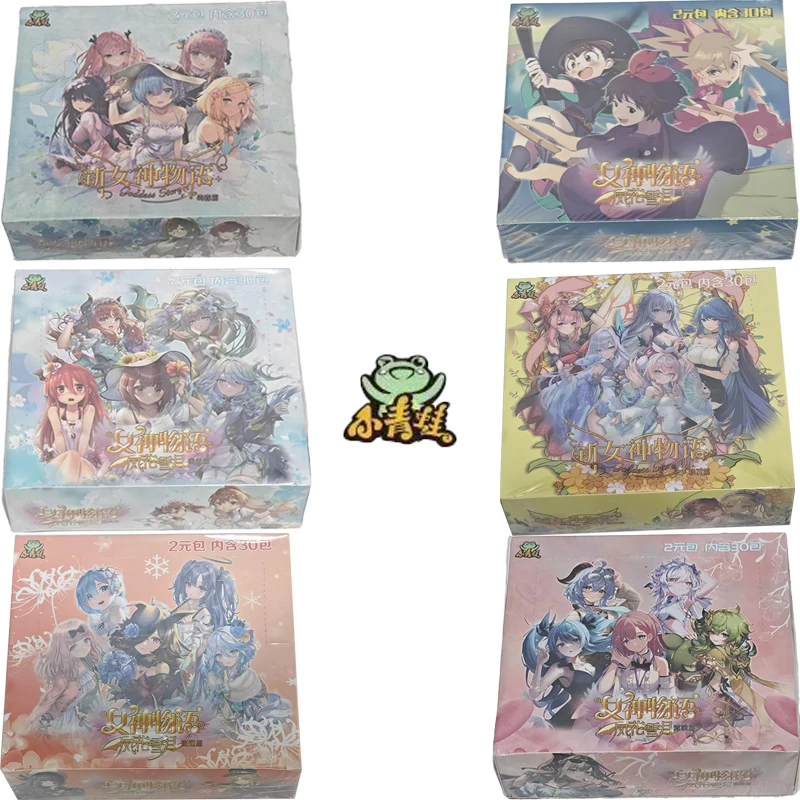 Маленькая лягушка «История новой богини», коллекционные карты, одна коробка, содержит 30 упаковок карт, красивый подарок в стиле аниме, игрушки, коллекционные предметы
Маленькая лягушка «История новой богини», коллекционные карты, одна коробка, содержит 30 упаковок карт, красивый подарок в стиле аниме, игрушки, коллекционные предметы