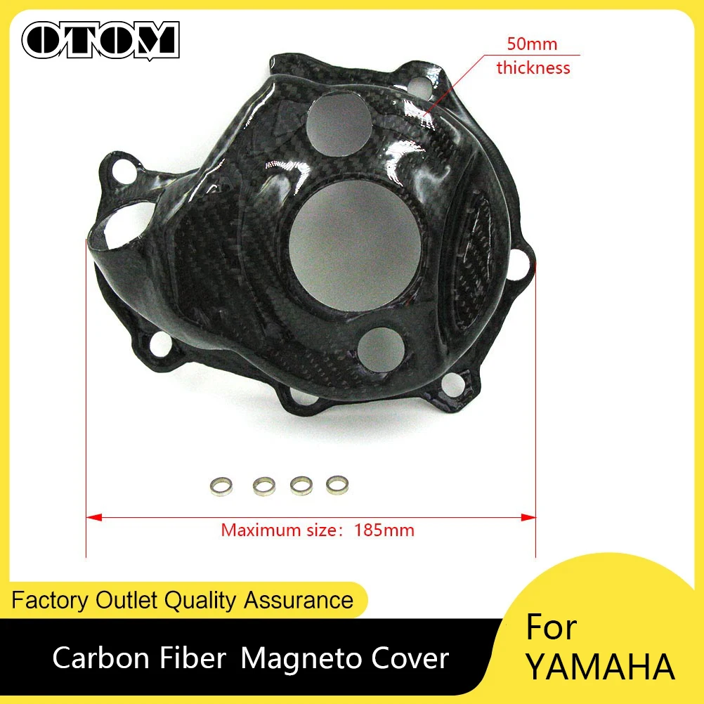 OTOM For YAMAHA Engine Magneto Cover YZ250 YZ250X WR450F YZ450FX YZ250F WR250X WR250F Carbon Fiber Engine Stator Cover
OTOM For YAMAHA Engine Magneto Cover YZ250 YZ250X WR450F YZ450FX YZ250F WR250X WR250F Carbon Fiber Engine Stator Cover