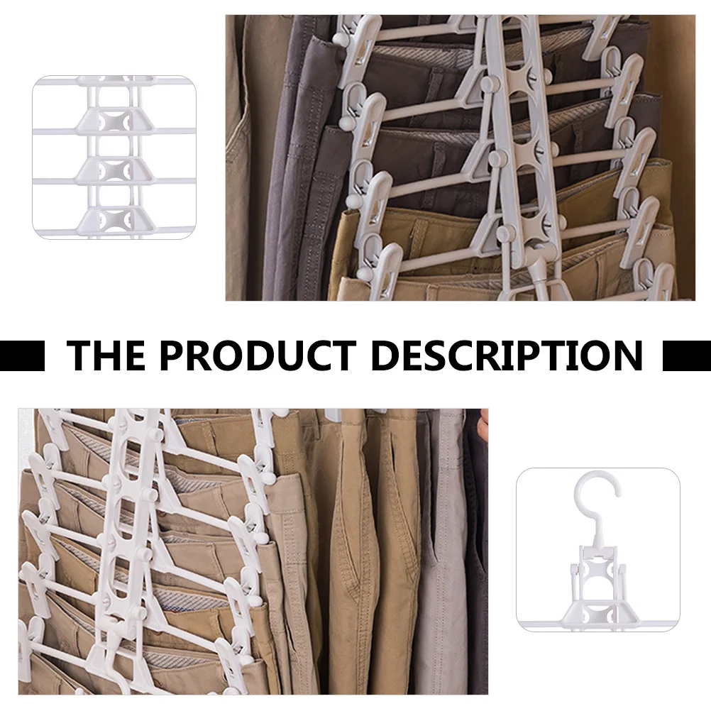 1Pcs Multifunctional Pants Hanger Plastic Folding Clothes Rack Adjustable Clip Fall Resistant Drying Rack Closet Organizer
1Pcs Multifunctional Pants Hanger Plastic Folding Clothes Rack Adjustable Clip Fall Resistant Drying Rack Closet Organizer