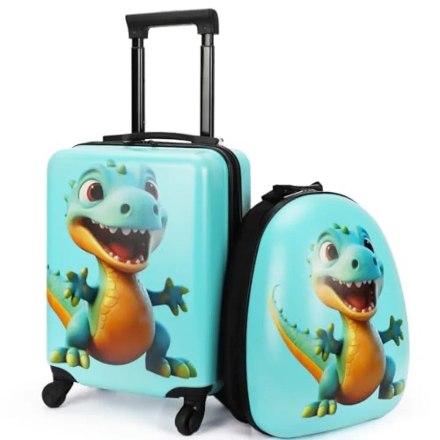 Luggage with Wheels, Hardside Toddler Carry On Suitcase Set, Lightweight Rolling Travel Bag for Boys and Girls, Airline Approve
Luggage with Wheels, Hardside Toddler Carry On Suitcase Set, Lightweight Rolling Travel Bag for Boys and Girls, Airline Approve