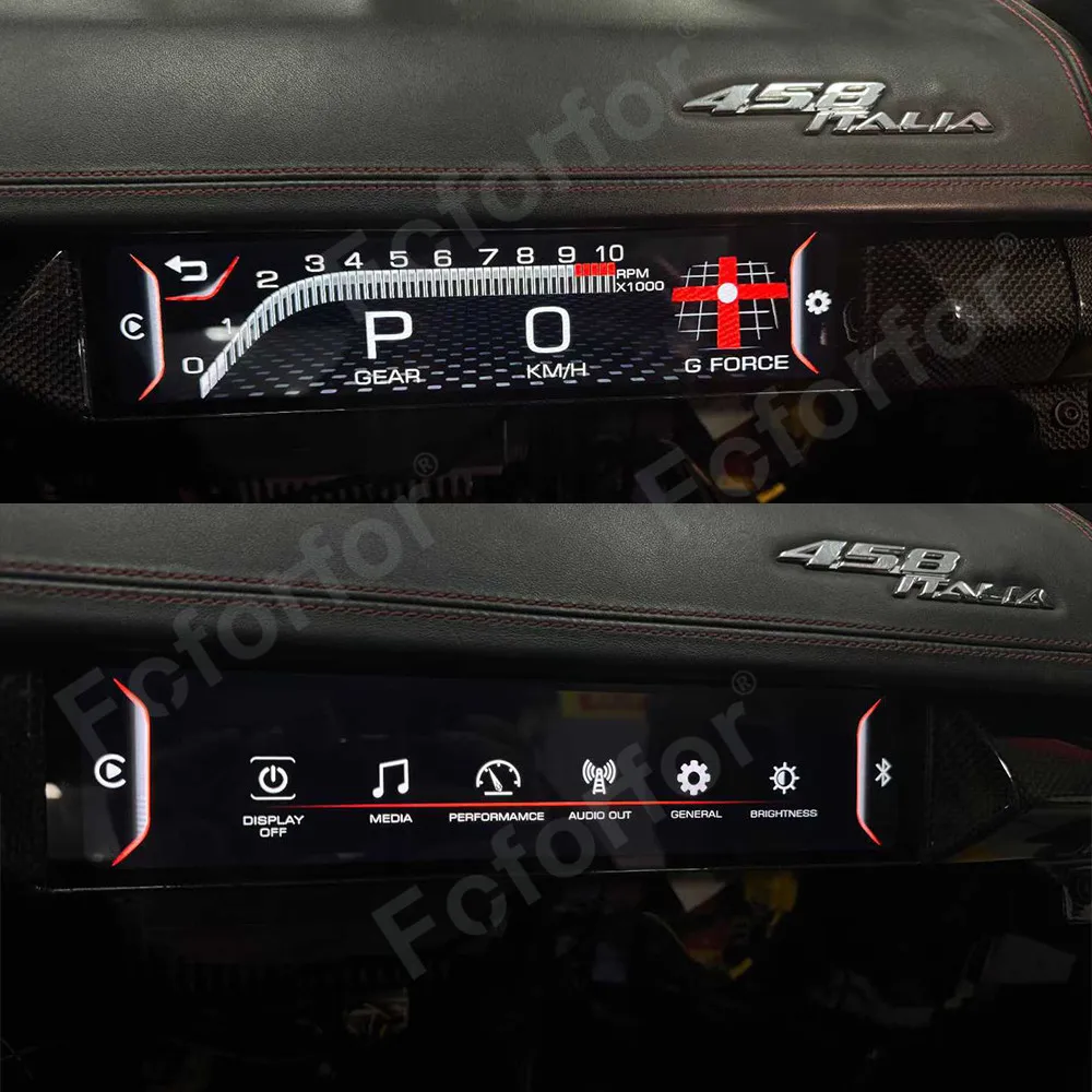 For Ferrari 458 Italia Spider Speciale 2009-2015 Digital Dashboard Passenger HD Touch Screen Speedometer Update Screen Cockpit
For Ferrari 458 Italia Spider Speciale 2009-2015 Digital Dashboard Passenger HD Touch Screen Speedometer Update Screen Cockpit