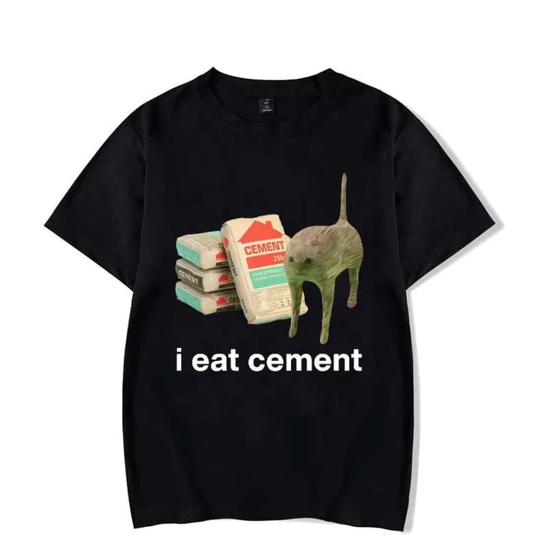 Cat Funny Meme T Shirt for Men Women Fashion Casual Short Sleeve T Shirts Male T-shirt Tops
Cat Funny Meme T Shirt for Men Women Fashion Casual Short Sleeve T Shirts Male T-shirt Tops