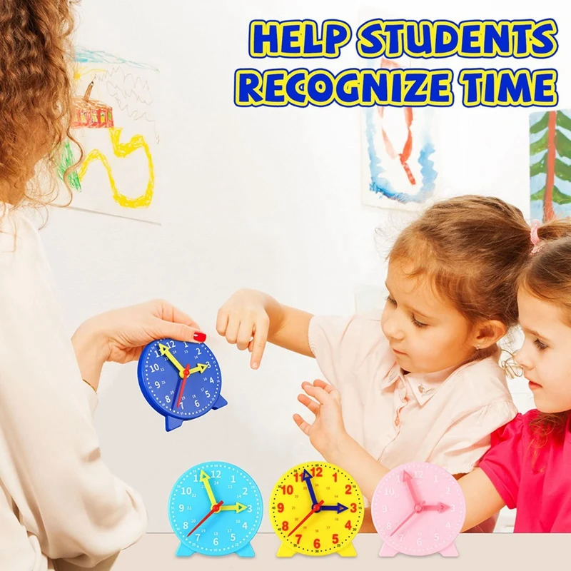 Teacher Gear Clock 24 Hour School Learning Tools Three-Hand Linkage 24-Clock Watch Model
Teacher Gear Clock 24 Hour School Learning Tools Three-Hand Linkage 24-Clock Watch Model
