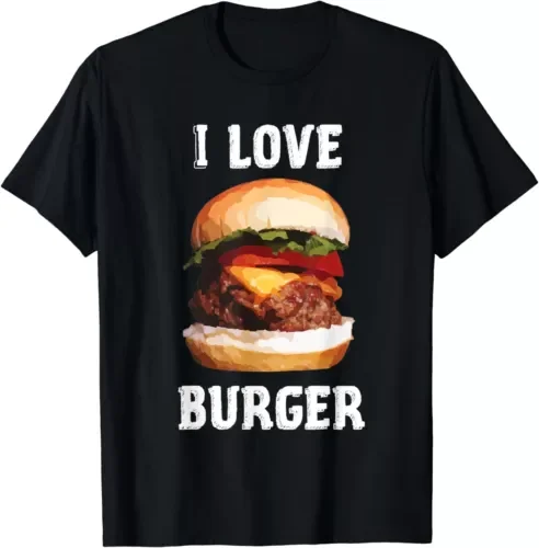 Funny I Love Burger Design Best Premium Tee T-Shirt Anime Graphic T-shirts High Quality 100%Cotton Short Sleeve
Funny I Love Burger Design Best Premium Tee T-Shirt Anime Graphic T-shirts High Quality 100%Cotton Short Sleeve