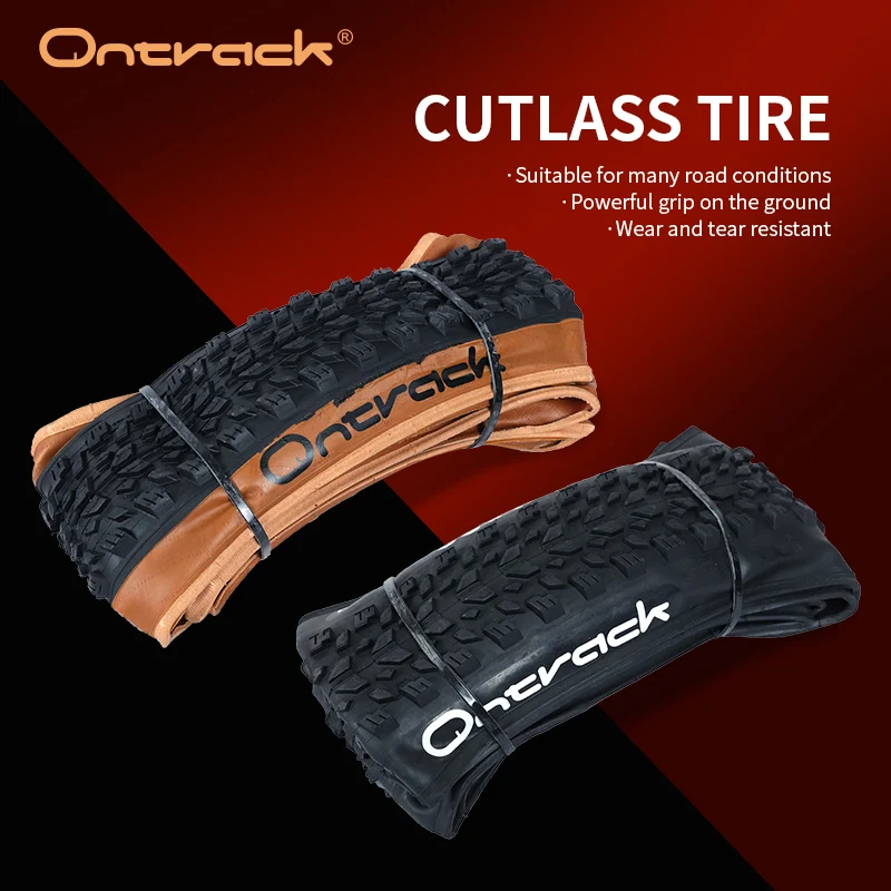 ONTRACK FOLDED TIRE MTB 26/27.5/29X2.10 CUTLASS 30TPI BROWN WALL SKIN
ONTRACK FOLDED TIRE MTB 26/27.5/29X2.10 CUTLASS 30TPI BROWN WALL SKIN
